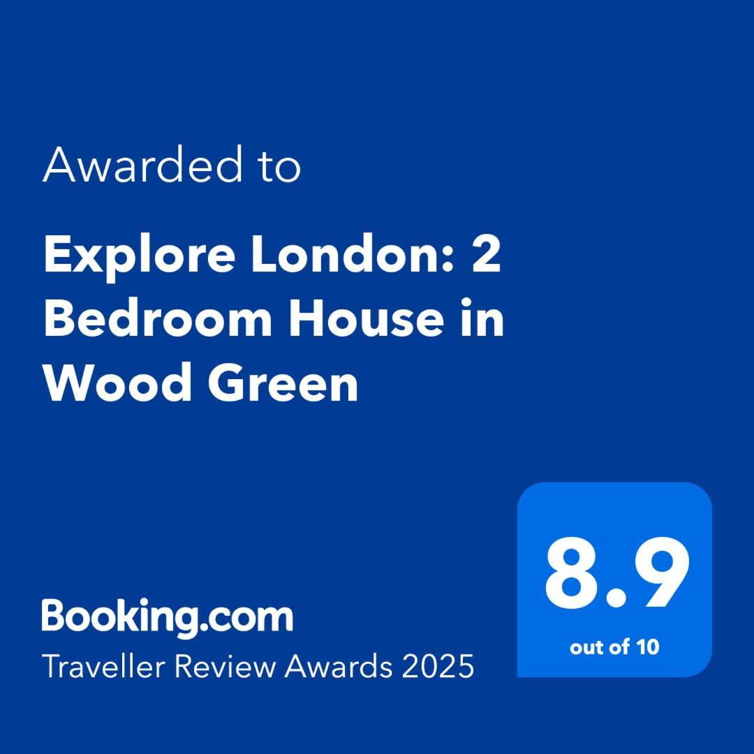 Explore London: 2 Bedroom House In Wood Green Londres Exterior foto